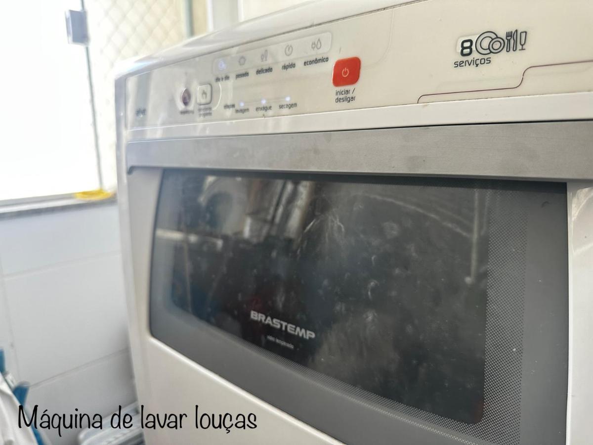 Mediterraneo 507 - Todo Equipado, Ar Condicionado, Churrasqueira Na Varanda, Internet Fibra 600Mb, Estacionamento Gratis 卡波布里奥 外观 照片